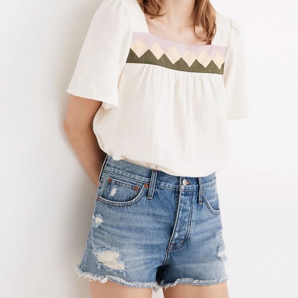 Madewell Pants - Madewell The Perfect Jean Short Size 26